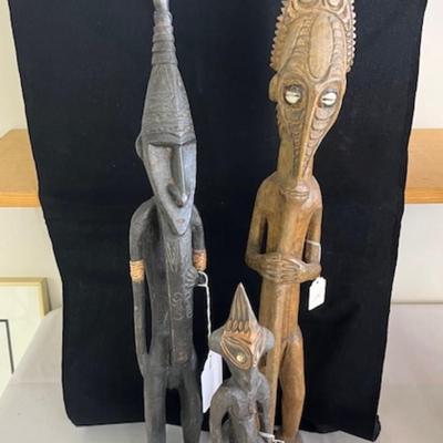 3 African Carvings