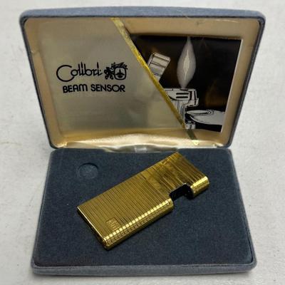 Vintage Colibri Beam Sensor Gold Tone Lighter (NO SHIPPING)