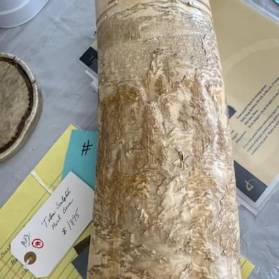 Musk bone carving