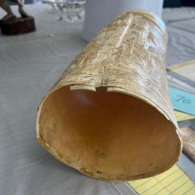 Musk bone carving