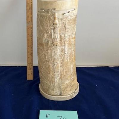 Musk bone carving