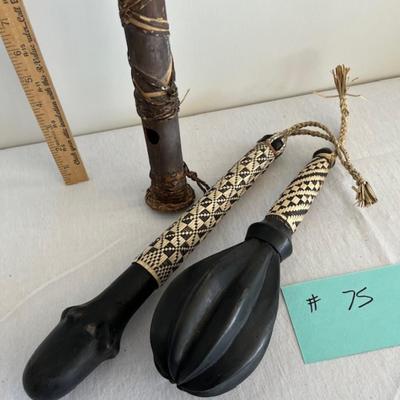 Tribal war clubs