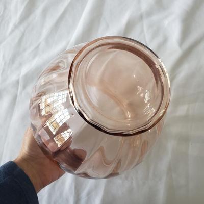Four Glass Bowls/Pitcher and Brass Lamp (2D- KD)
