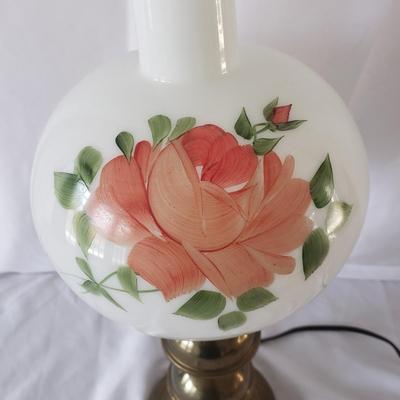 Four Glass Bowls/Pitcher and Brass Lamp (2D- KD)