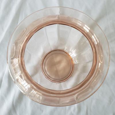 Four Glass Bowls/Pitcher and Brass Lamp (2D- KD)