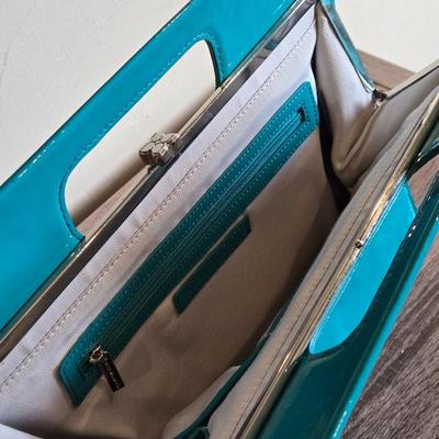 BCBG Patent Large Envelope Handbag