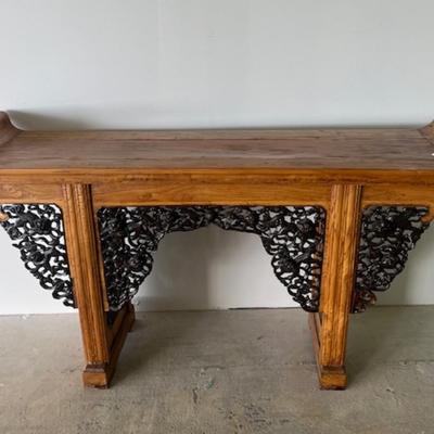Chinese Elm wood altar