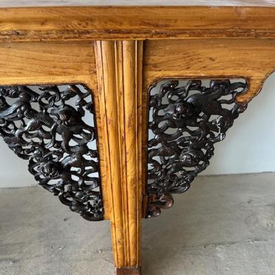 Chinese Elm wood altar