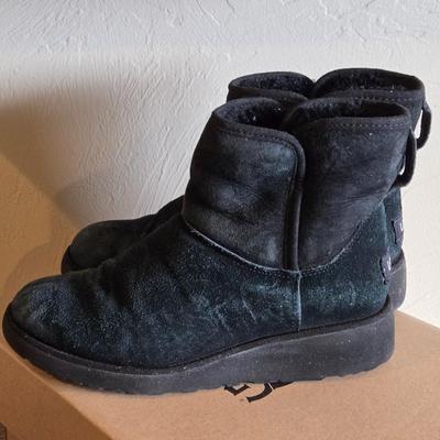 UGG Black Booties Size 6.5