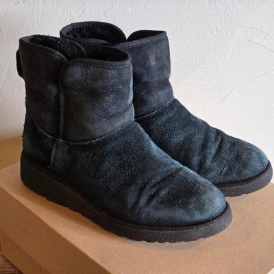 UGG Black Booties Size 6.5