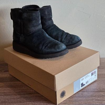 UGG Black Booties Size 6.5