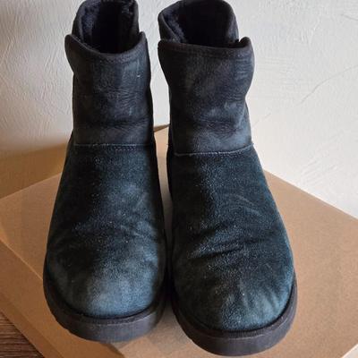 UGG Black Booties Size 6.5