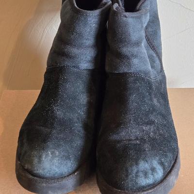 UGG Black Booties Size 8