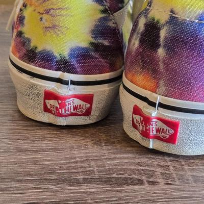 Vans Tie Dye High Tops size 8.5