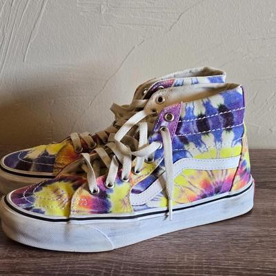 Vans Tie Dye High Tops size 8.5