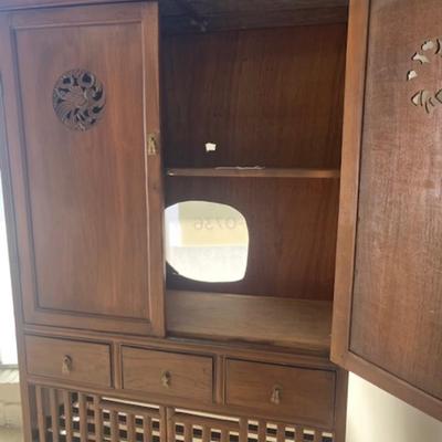 Asian kitchen cabinet