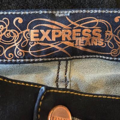 Women's EXPRESS Jean Leggings size 12r