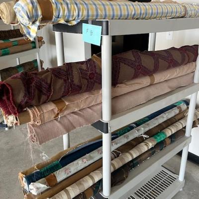 23 rolls of fabric