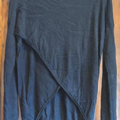 BCBG Black Light Weight Sweater Top