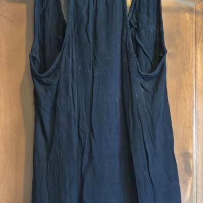 BCBG Black Flowing Tank Top