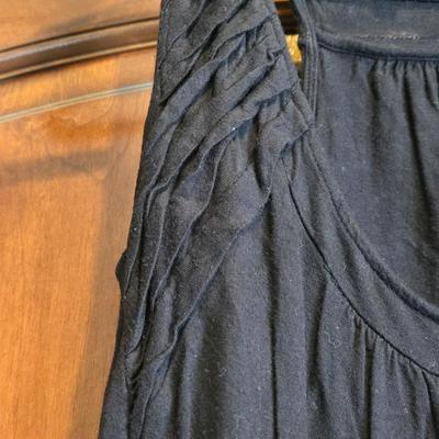 BCBG Black Flowing Tank Top