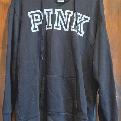 Victoria Secret Pink Black Hoodie