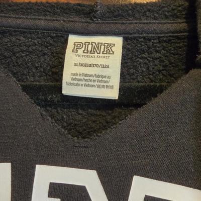 Victoria Secret Pink Black Hoodie