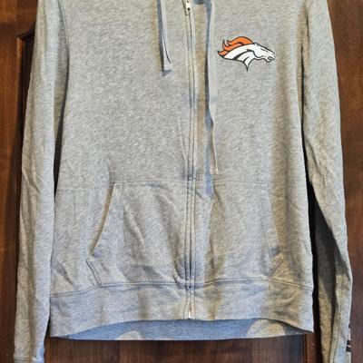 Victoria Secret Pink Denver Broncos Zip Up Hoodie
