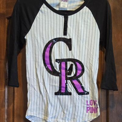 Victoria Secret Pink Colorado Rockies Shirt