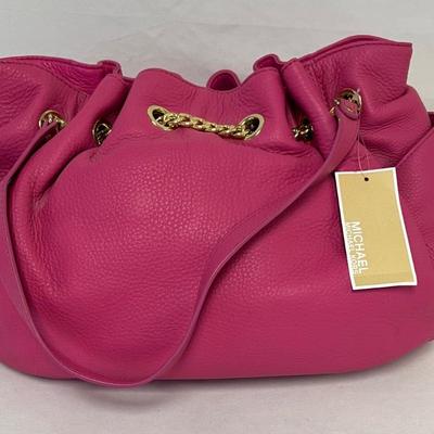 Michael Kors Jet Set Chain Express Leather Ring Tote