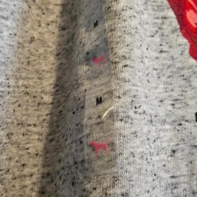 New with Tags Victoria Secret Joggers with Embroidered Red Roses