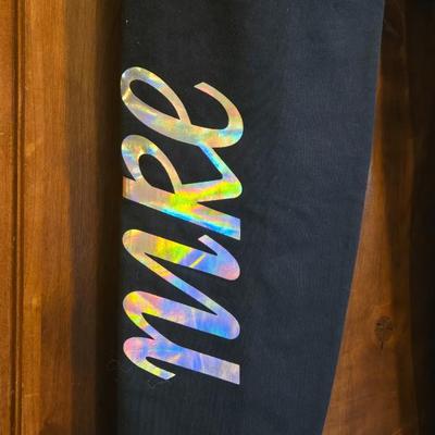 New with Tags Nike Athletic Leggings with Iridescent Logo