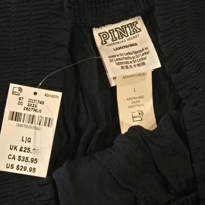 New with Tags Victoria Secret Black Shorts