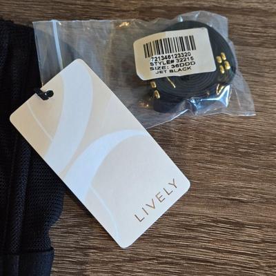 New with Tags Lively Black Lacy Bra with Removable Straps