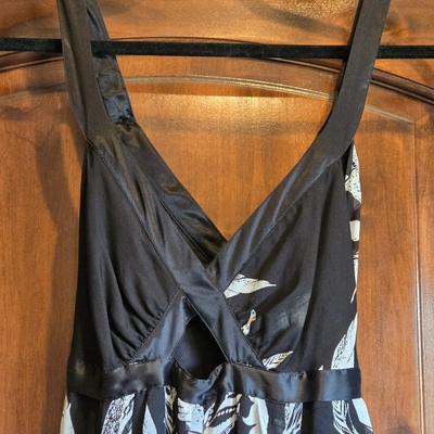 bebe Black & White Dress