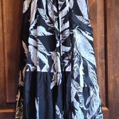 bebe Black & White Dress
