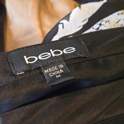 bebe Black & White Dress
