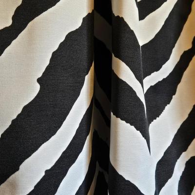 EXPRESS Black & White Zebra Print Skirt