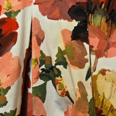 White House Black Market Floral Skirt