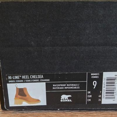 Brown Leather Sorel Chelsea Boots
