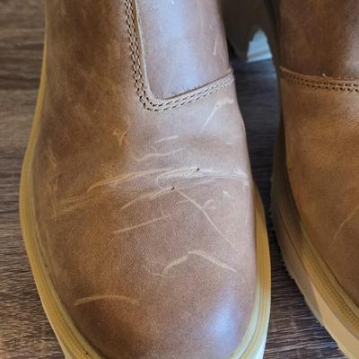 Brown Leather Sorel Chelsea Boots