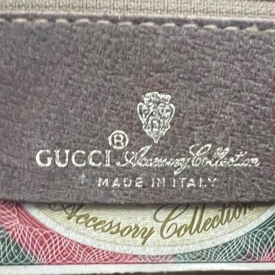Authentic Gucci Supreme Sherry Web Ophidia Accordion Shoulder Bag
