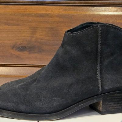Dolce Vita Black Leather Booties