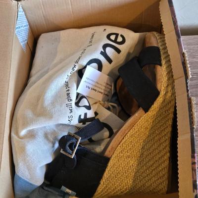 New in the Box Toms Wedge Sandals