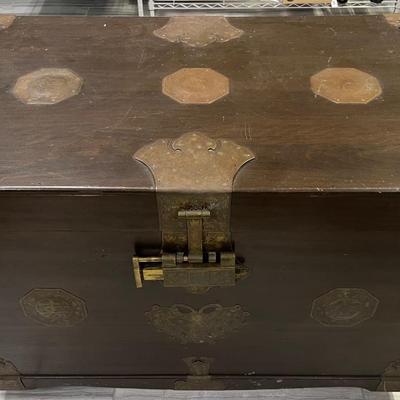 Fabulous Meiji Period Camphor Wood Trunk