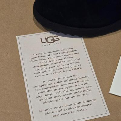 New in the Box UGG Black Boots