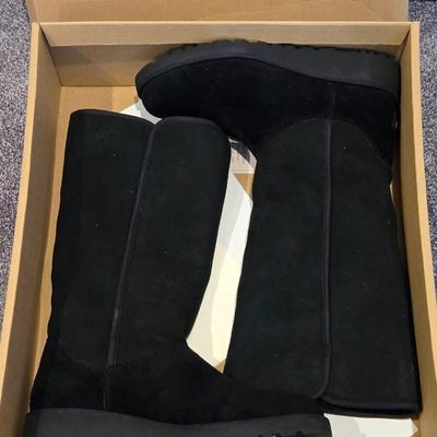 New in the Box UGG Black Boots