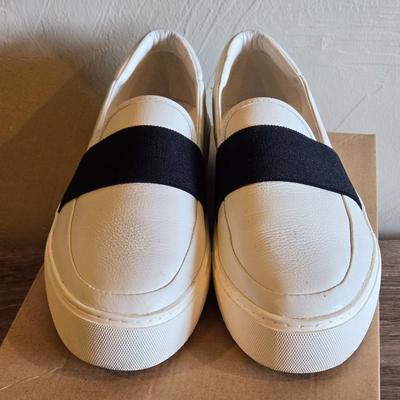 UGG Casual White & Black Slip Ons