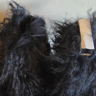 New in the Box UGG Black Shaggy Boots