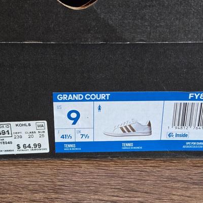 New in the Box Adidas with Leopard Strips and Cloudfoam Insoles